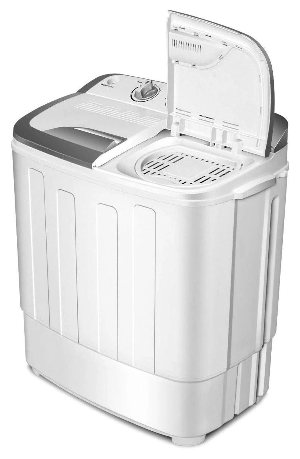 Compact Mini Washer Machine with 8 lbs Washing and 5 lbs Spin Dryer W6244
