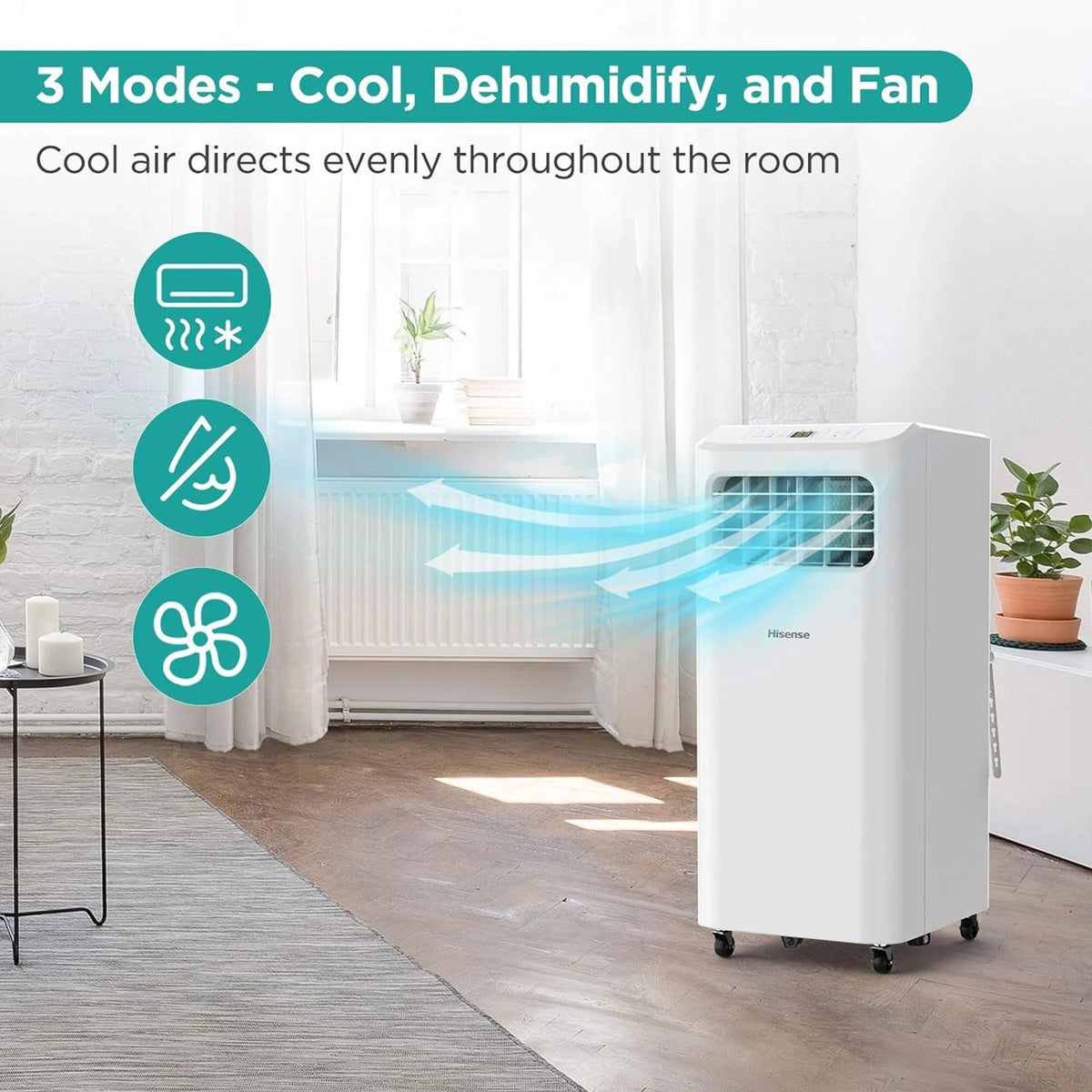 Ultra Slim Portable Air Conditioner O85617