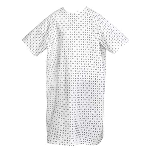Unisex Patient Gown with Back Ties U9864