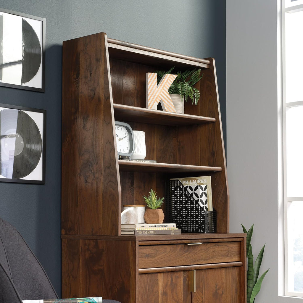 Grand Walnut Library Hutch E817