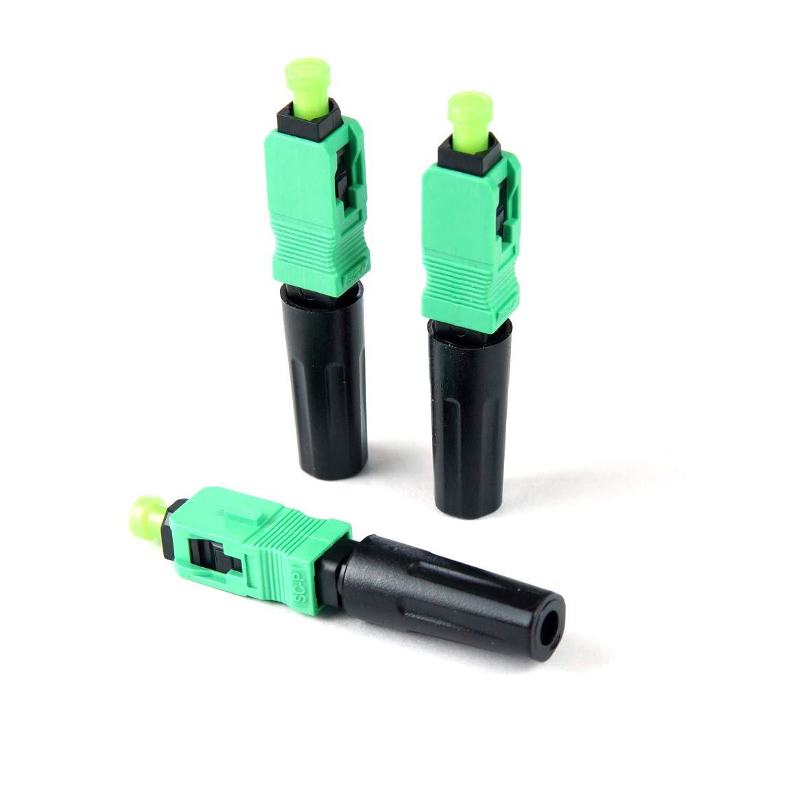 SC APC Fiber Optic Quick Connector 100pcs T206329