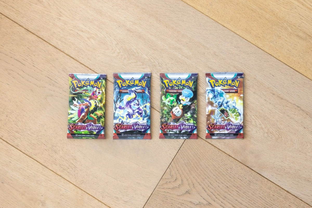 6 Booster Packs Pokemon Trading Card Game Bundle S971398