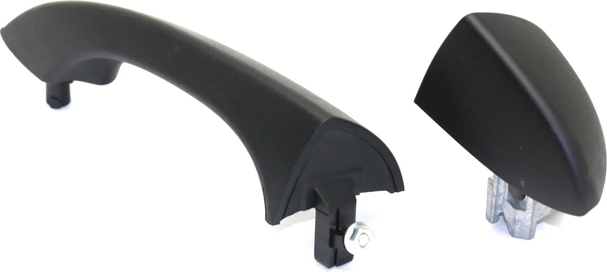 Textured Black Exterior Door Handle Z9308