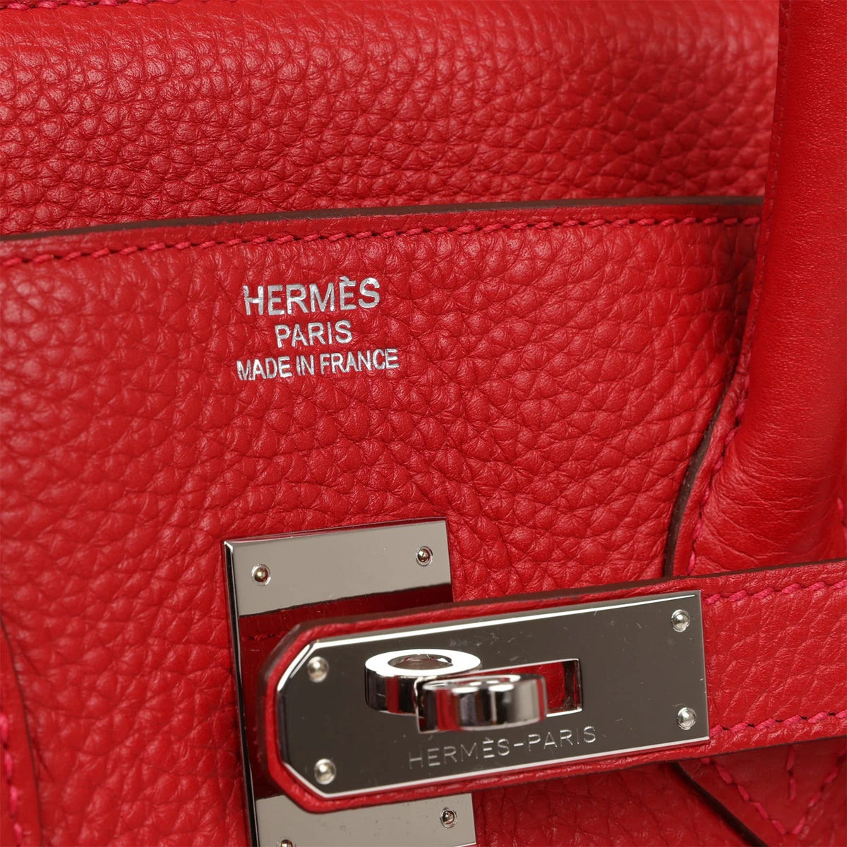 Pre-owned Clemence Leather Handbag F51643