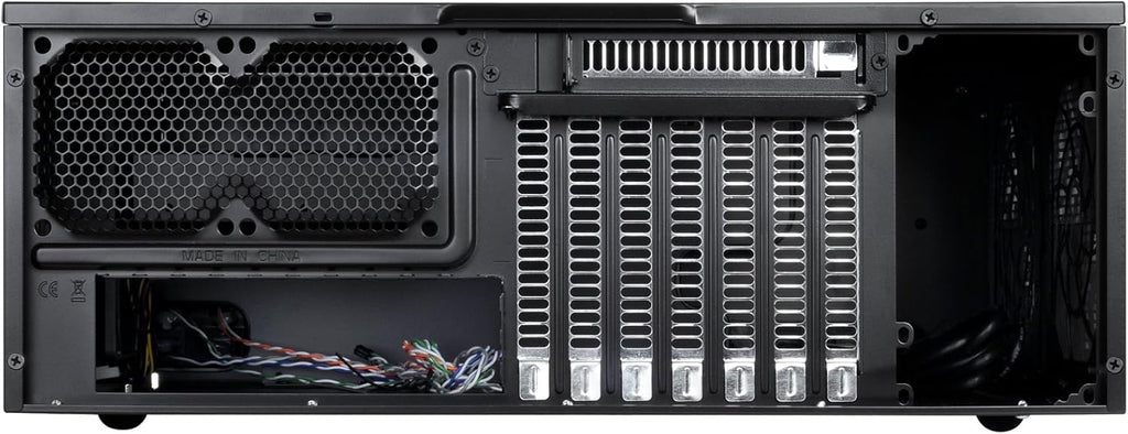 SilverStone Technology GD09B Home Theater Computer Case with Faux Aluminum Design for ATX/Micro-ATX Motherboards W2851