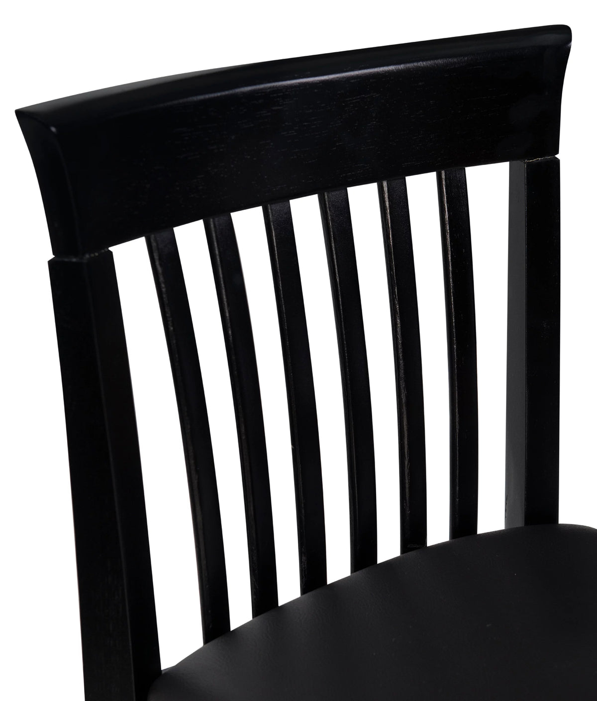 Black Indoor Wood Bar Stool L472