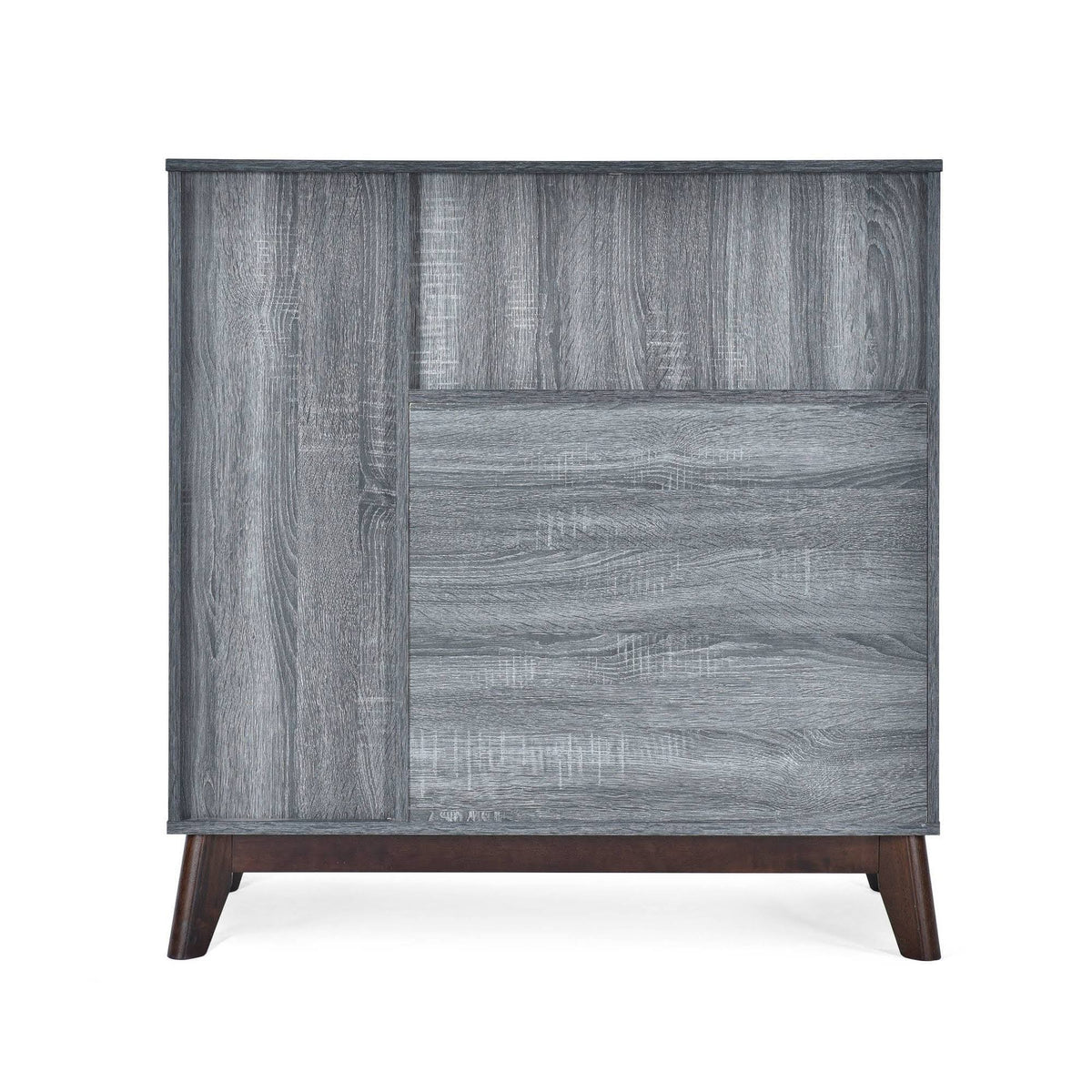 2 Drawer Cabinet Sonoma Gray Oak/Walnut M69875