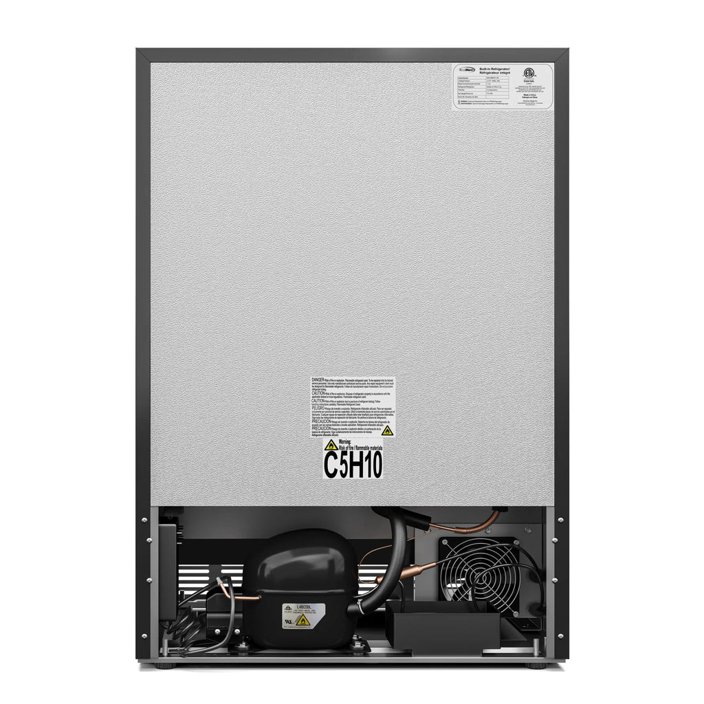 Stainless Steel Built-In Refrigerator and Beverage Cooler Y562203