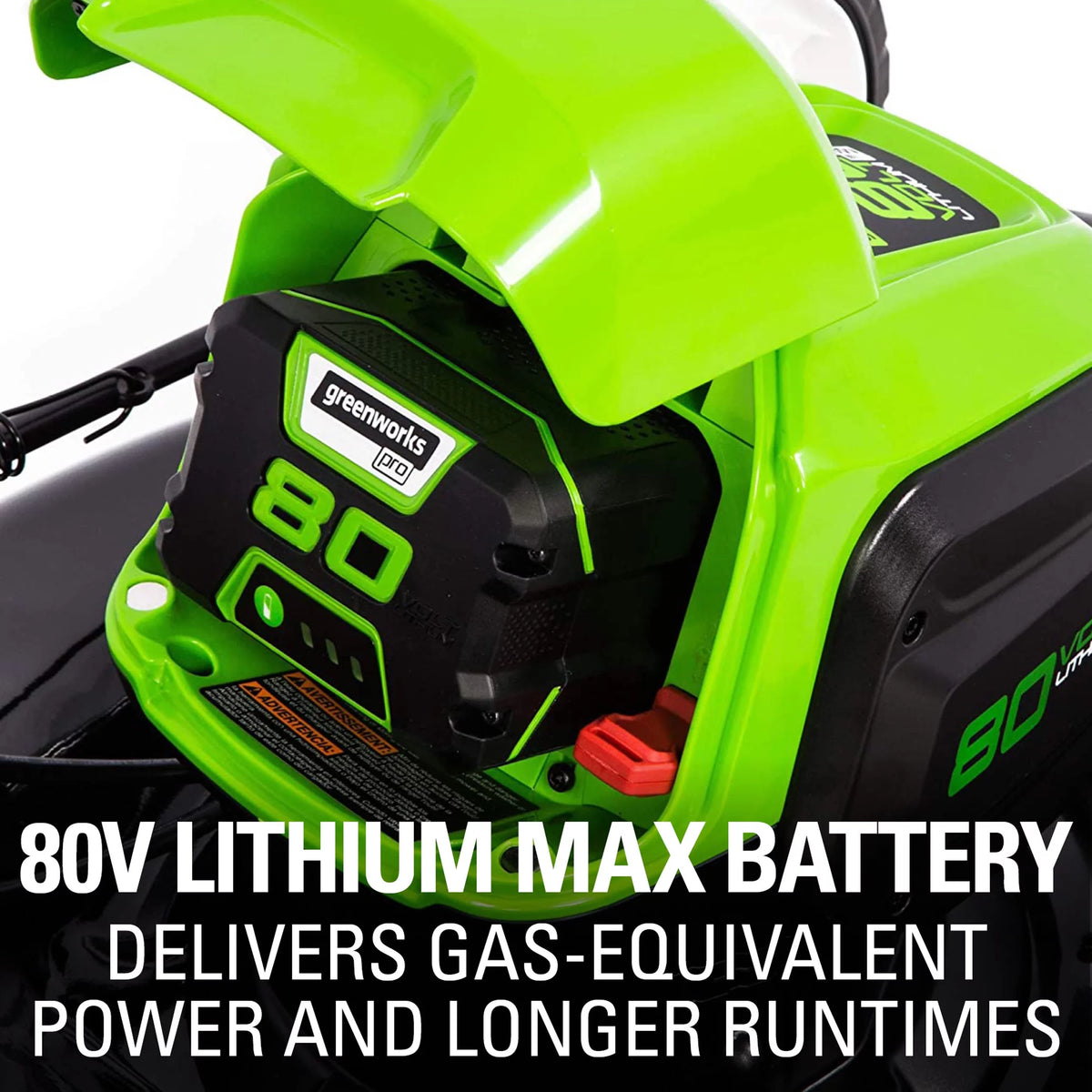 80V 21 Push Mower with 4Ah Battery & Charger E3072