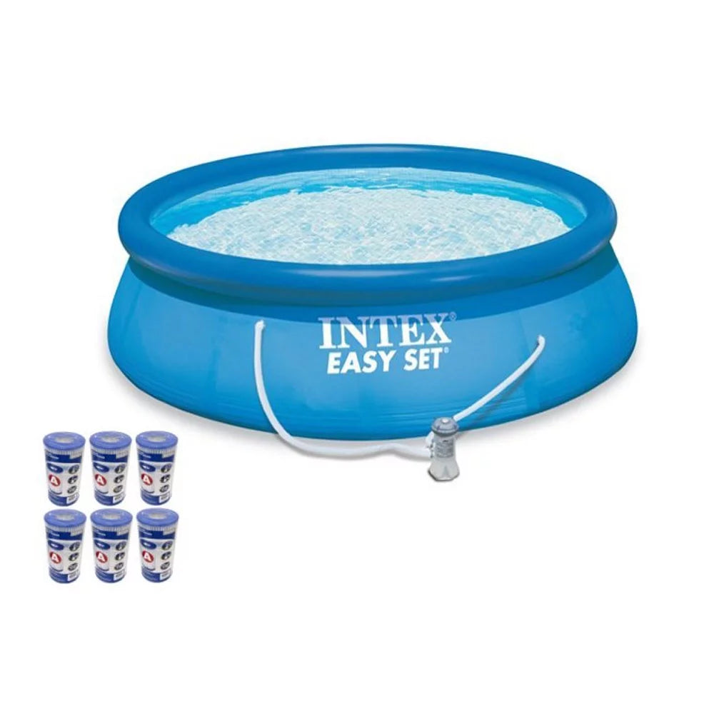15' x 48 Above Ground Swimming Pool Kit with 6 Filters K648