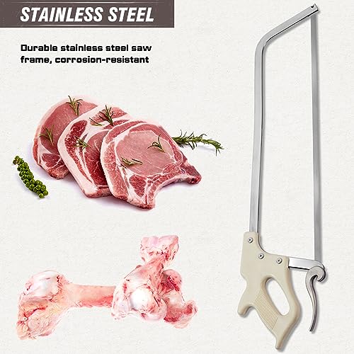 22-inch Hand Saw for Meat Bone Cutting with SK5 Blade G4268