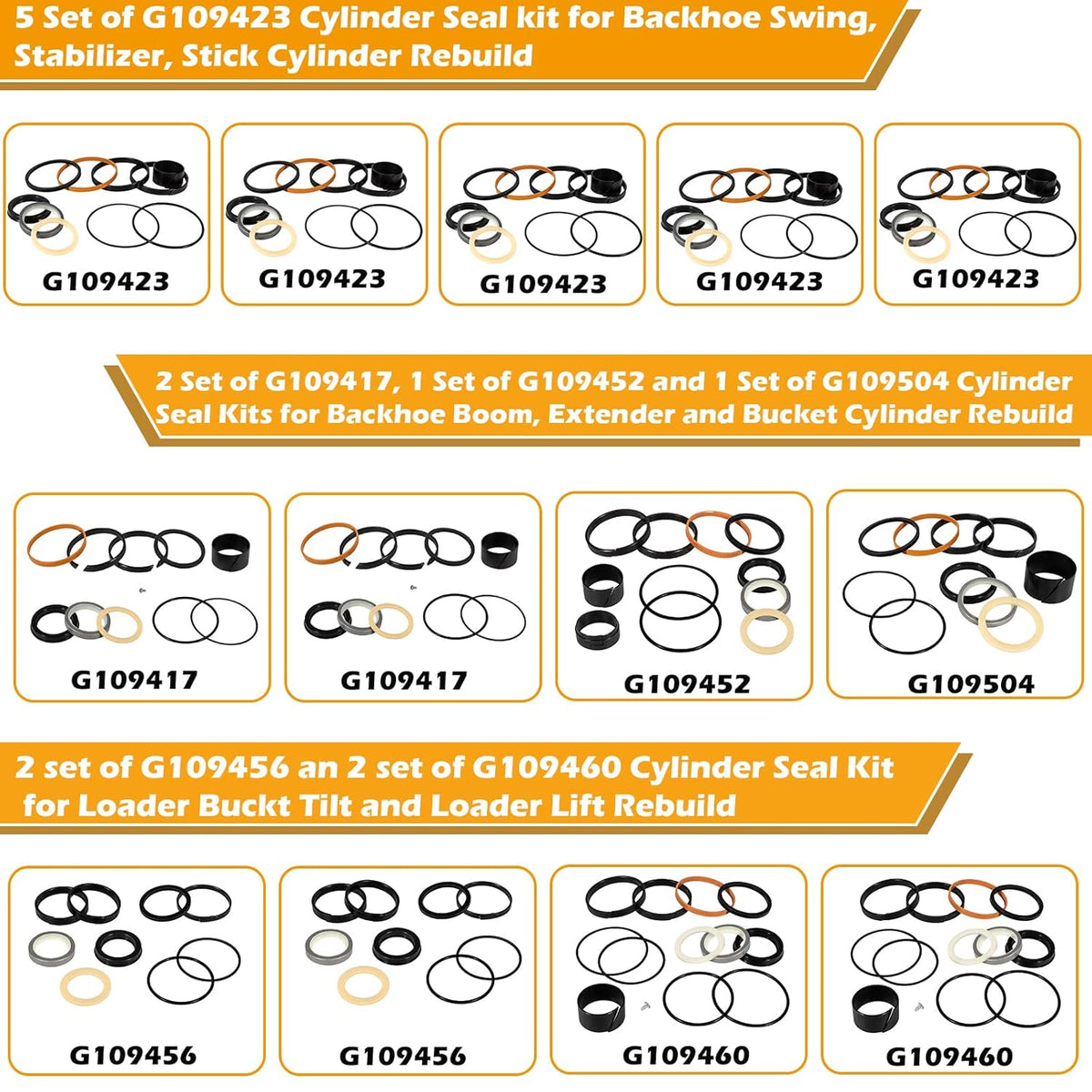Hydraulic Cylinder Seal Kit S8717