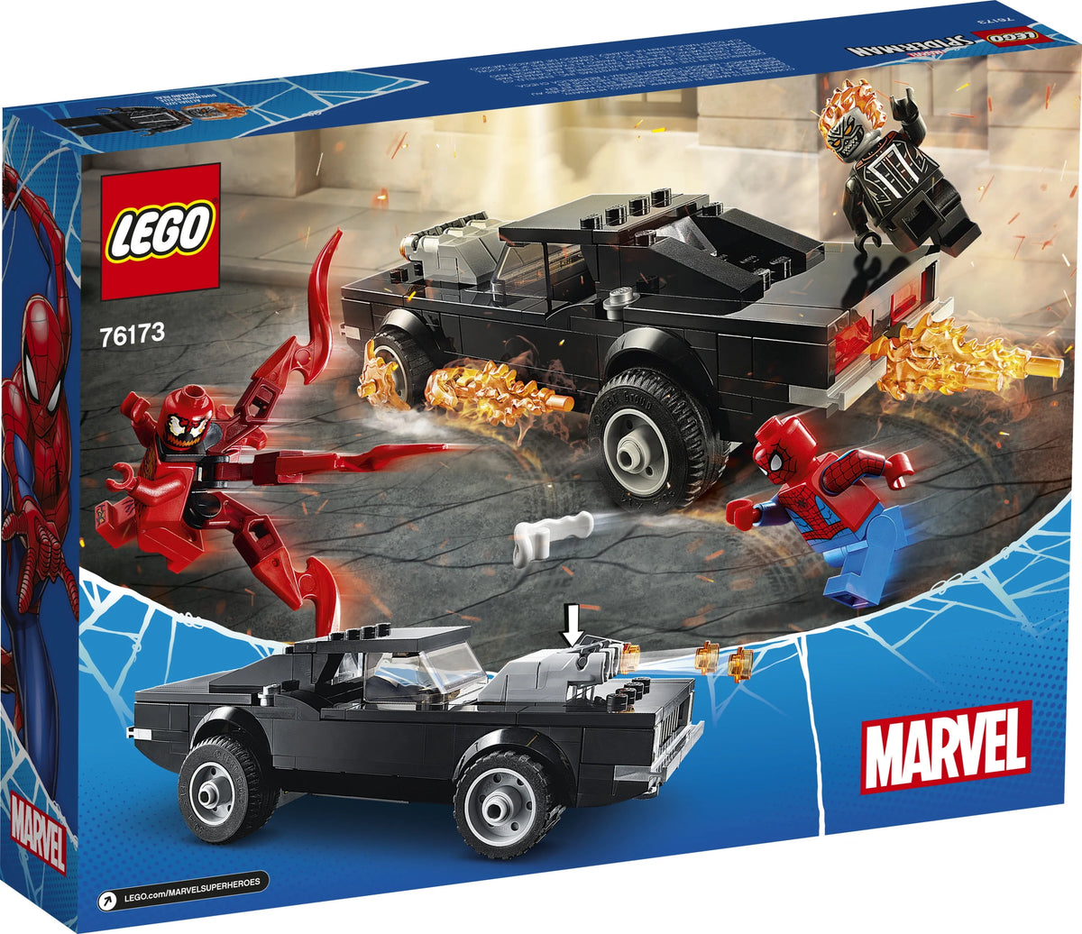 Spider-Man and Ghost Rider vs. Carnage Building Toy (212 Pieces) W644