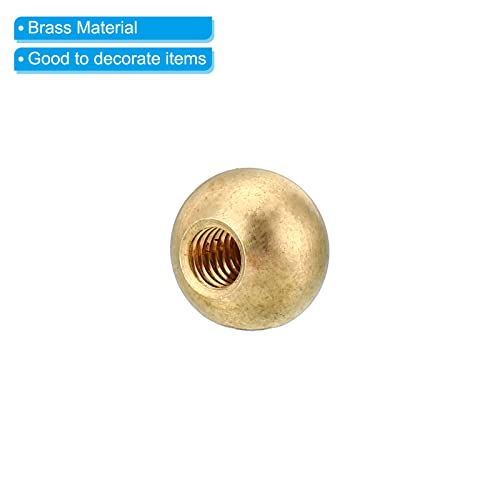 5 Pack M6x1 Brass Thread Cap Nuts Q8919