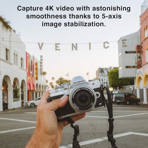 Silver Micro Four Thirds Camera with 14-42mm Lens G7406