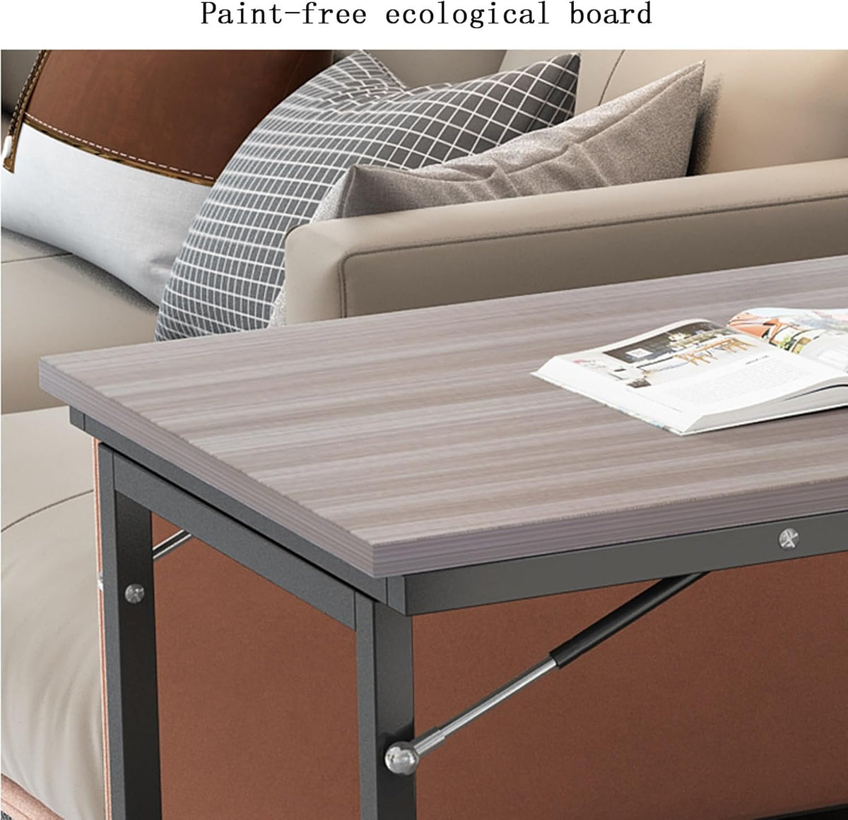 Heavy Duty Wall Mounted Folding Desk with Adjustable Steel Bracket A820620