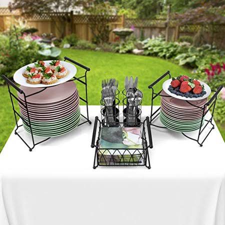7-Piece Stackable Buffet Caddy Set N889
