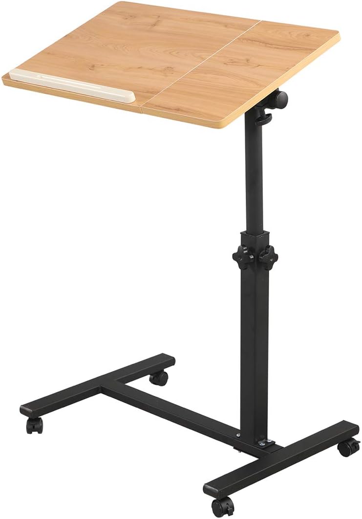 Rolling Laptop Table with Wheels I848538