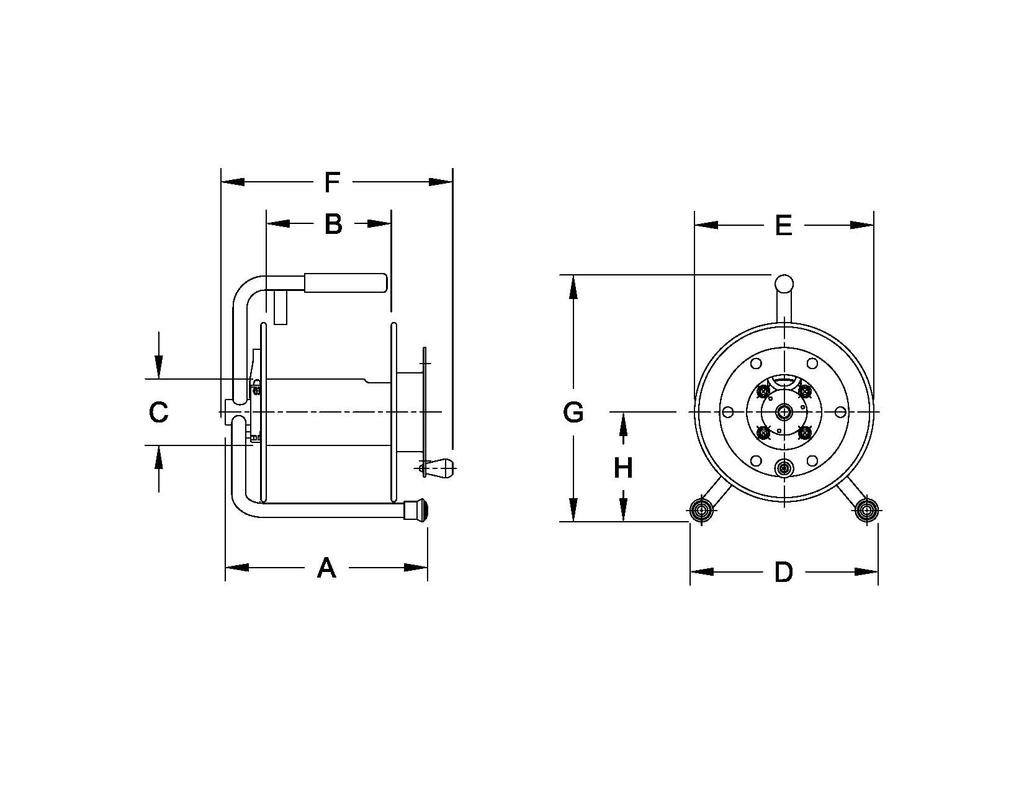 Audio Video Cable Reel X11294