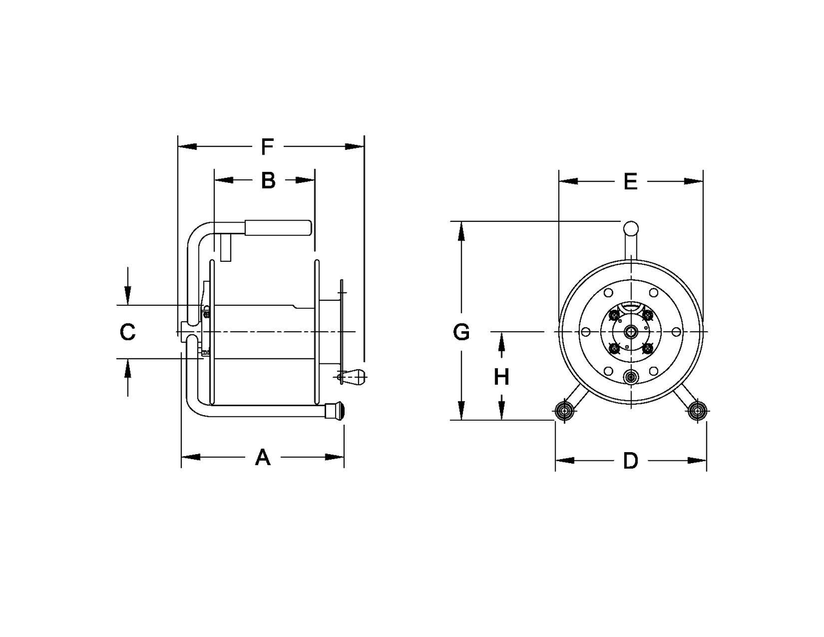 Audio Video Cable Reel X11294