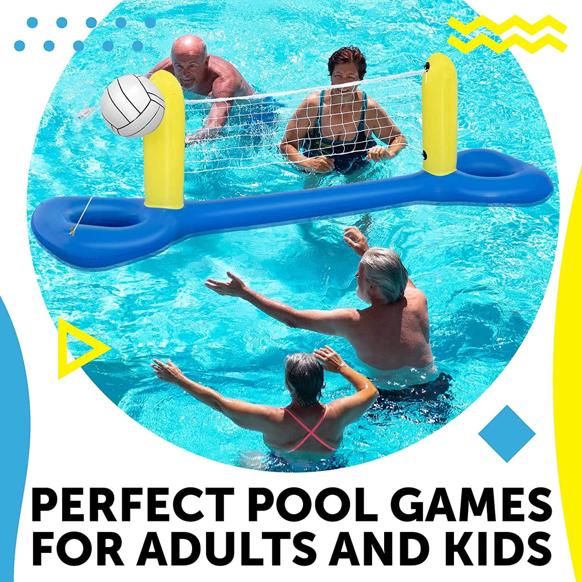 Inflatable Pool Volleyball Game Set X419