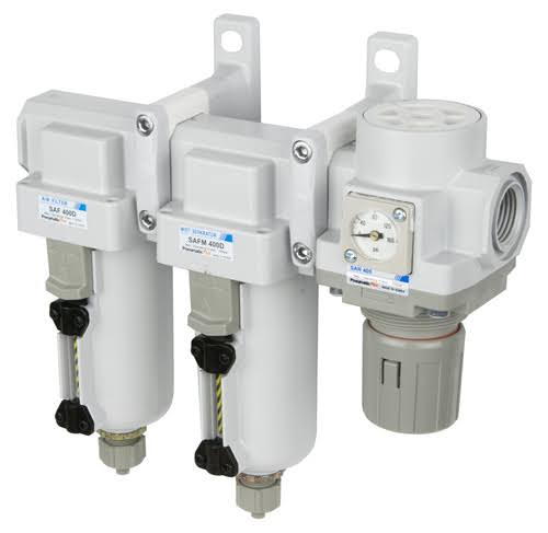 Three Stage Air Drying System Particulate Air Filter, Coalescing Filter, Air Pressure Regulator G23777