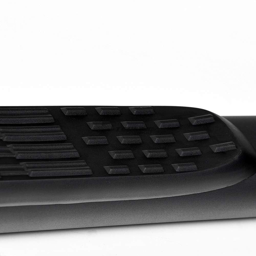 Matte Black Steel Side Step Nerf Bars O1666