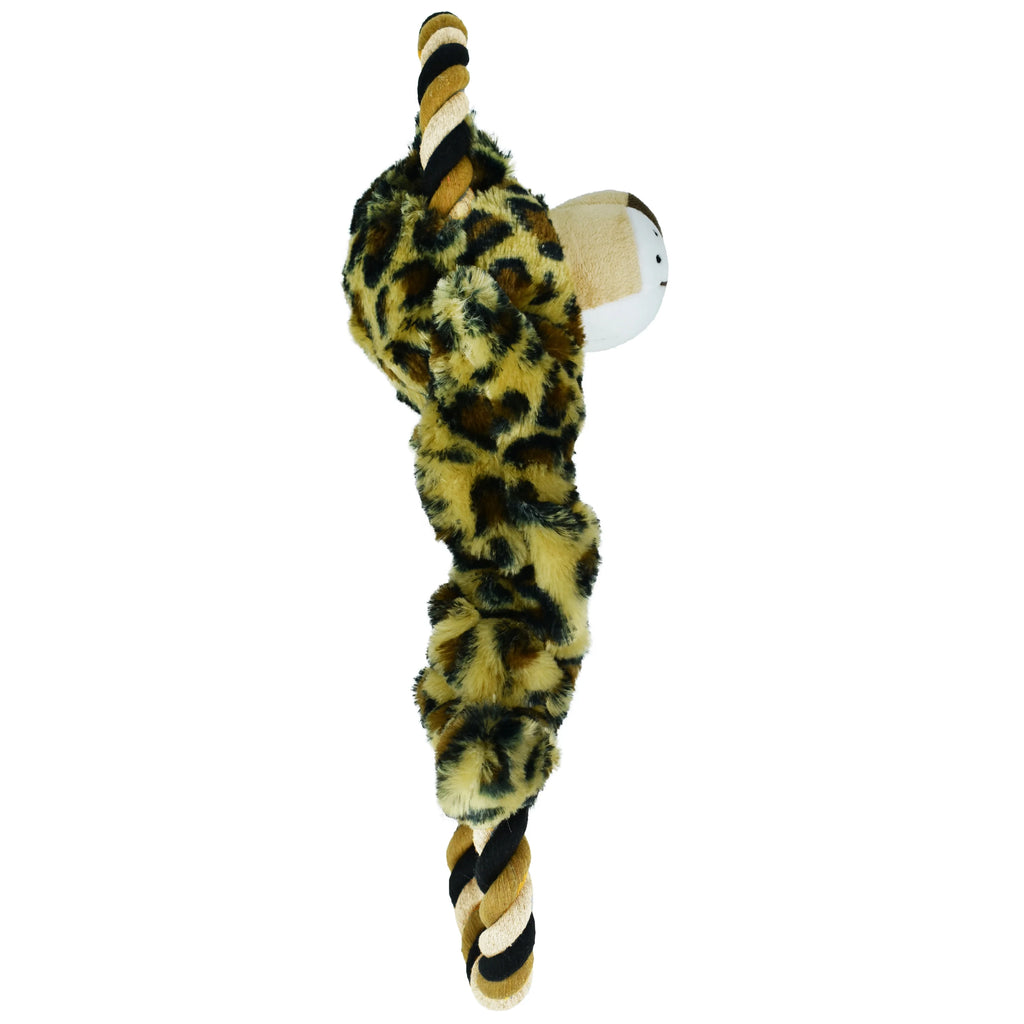 Leopard Dog Toy with Rope D392784