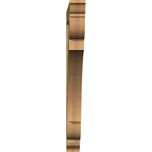 4x22W x 42x22D x 42x22H Traditional Rough Sawn Western Red Cedar Bracket T297