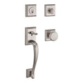 Satin Nickel Single Cylinder Keyed Entry Handleset T759