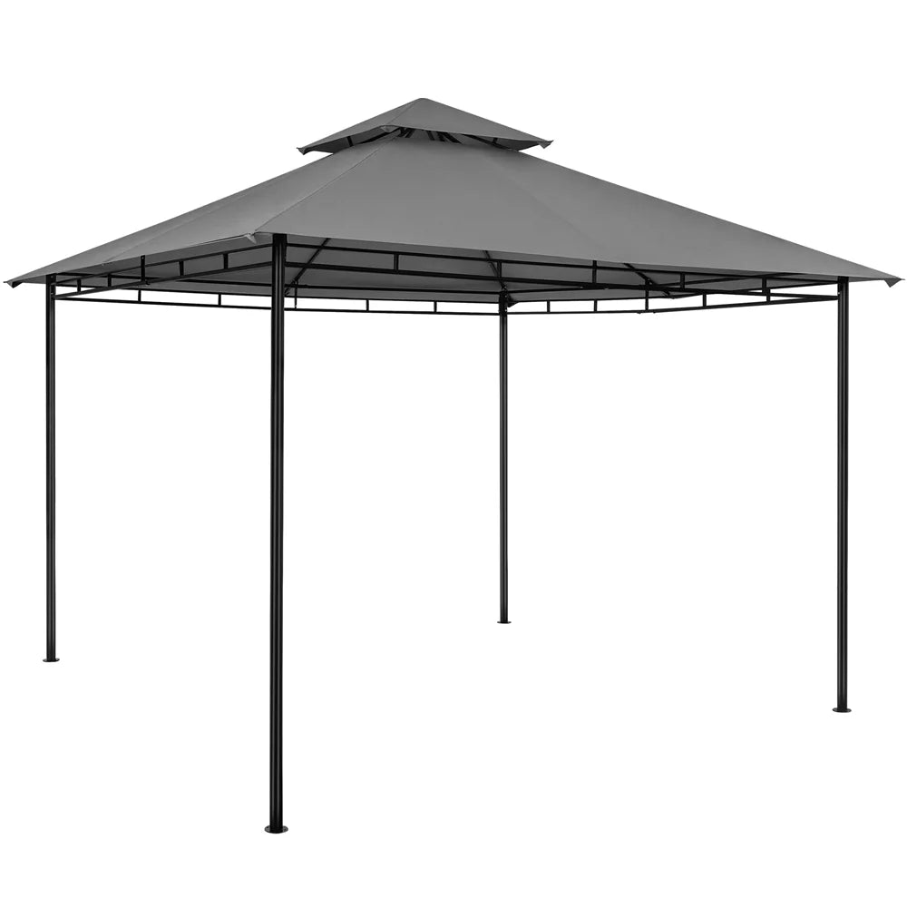 11×11 ft Outdoor Patio Gazebo Tent, Dark Gray T915900