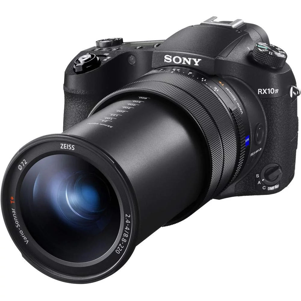 Sony Cyber-Shot Camera with Soft Bag, Tripod, Additional Battery, 64GB Memory Card, Card Reader S77027