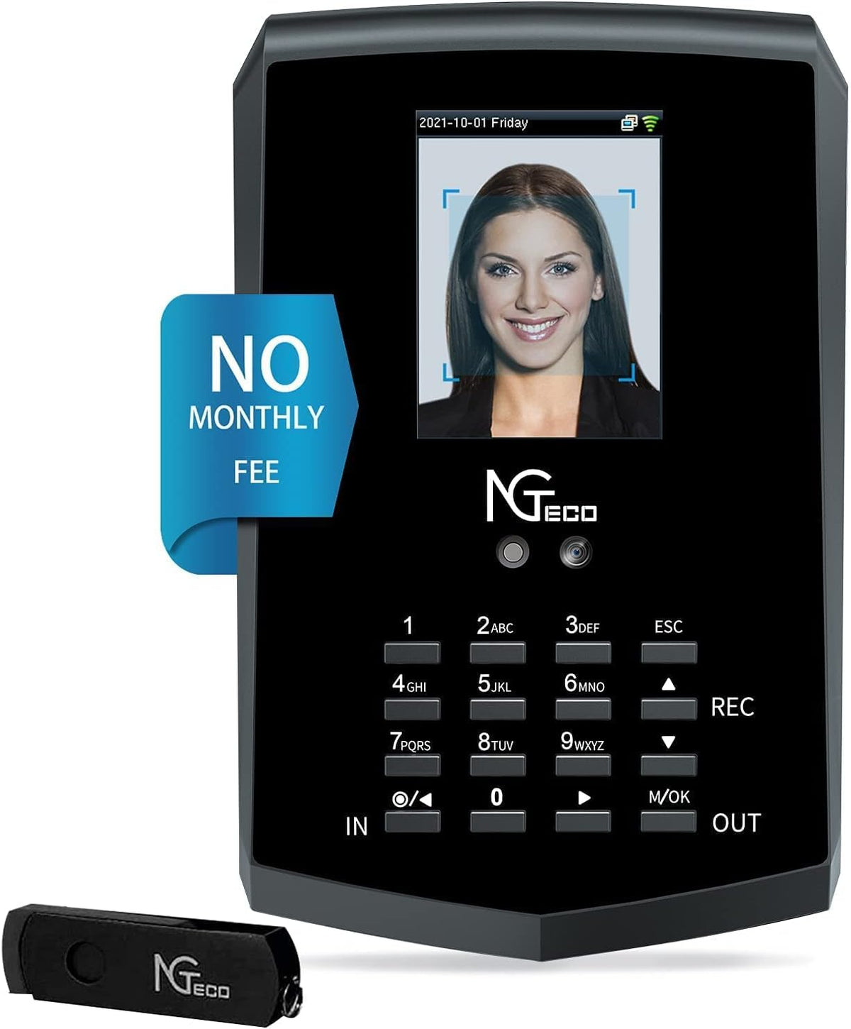 Face Recognition Time Clock G42012