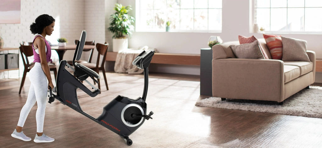 Recumbent Exercise Bike with Display S19156