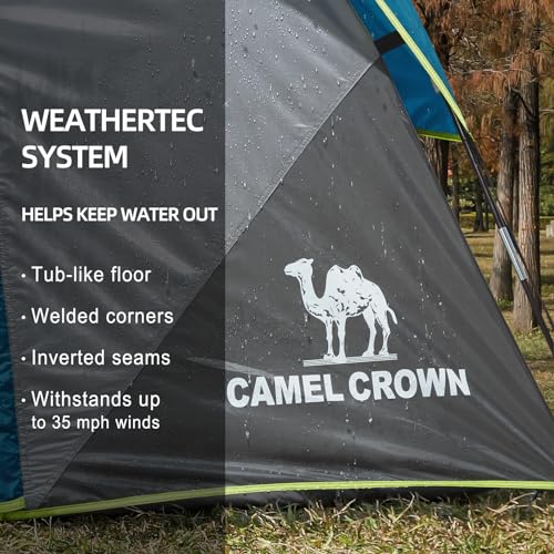 4/6 Person Waterproof Camping Tent Q861590