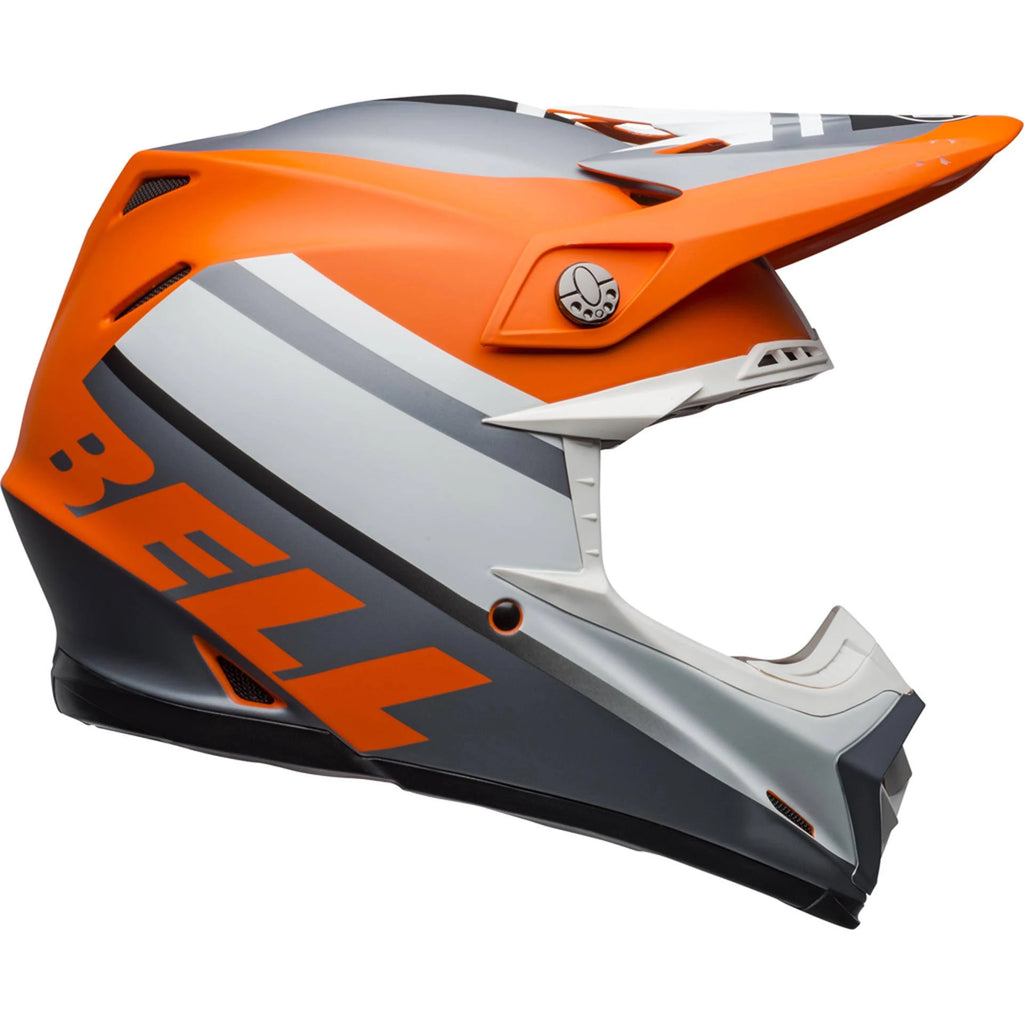 Orange/Black/Gray Moto-9 MIPS Helmet S778