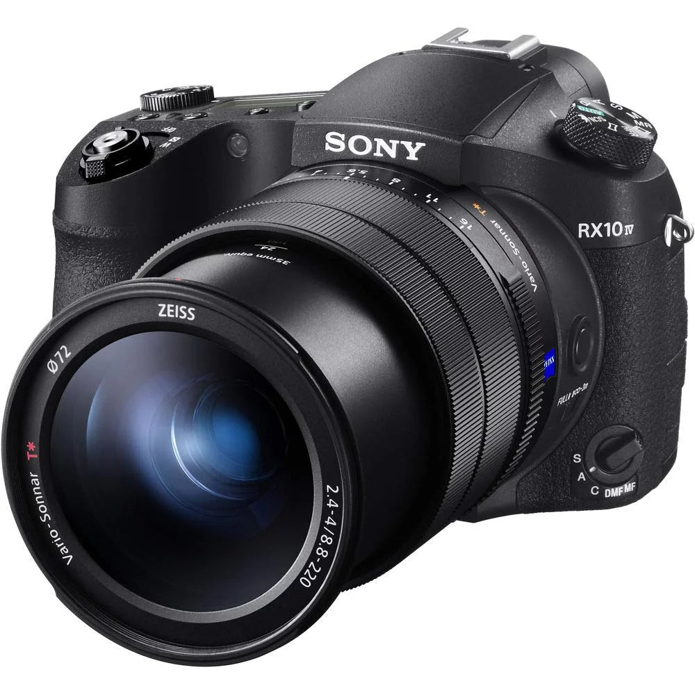 Sony Cyber-Shot Camera with Soft Bag, Tripod, Additional Battery, 64GB Memory Card, Card Reader S77027