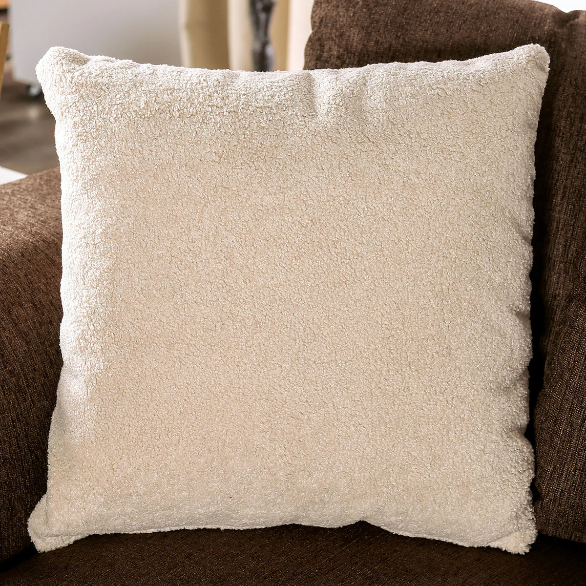 Traditional Fabric Upholstered 2-Piece Sofa Set Y413495