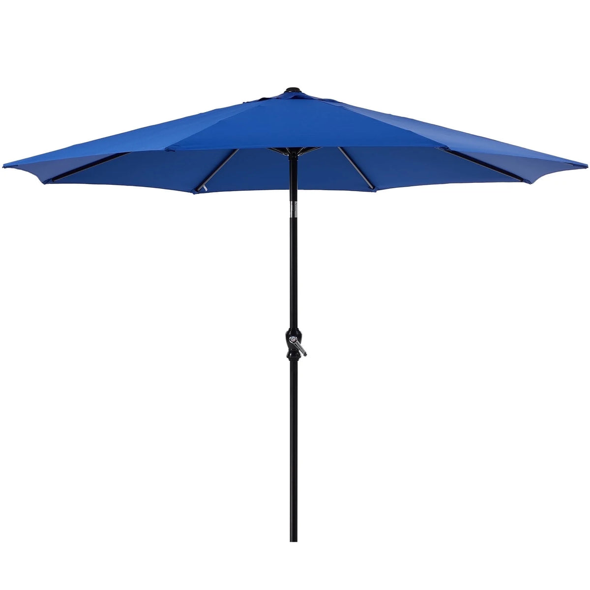 9FT Outdoor Patio Umbrella with Push Button Tilt and Crank Handle O80545