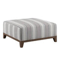 Stone Stripe Cocktail Ottoman O94044