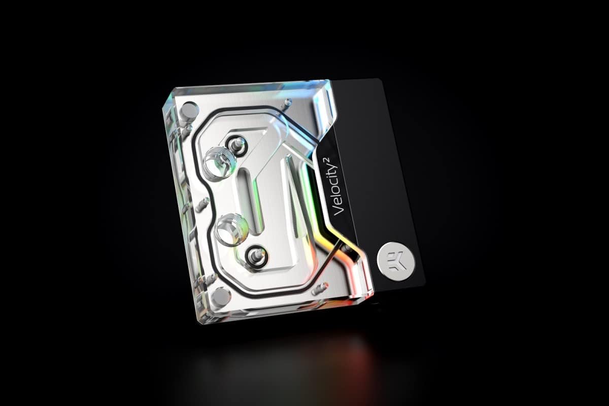 Nickel/Plexi CPU Water Block D764