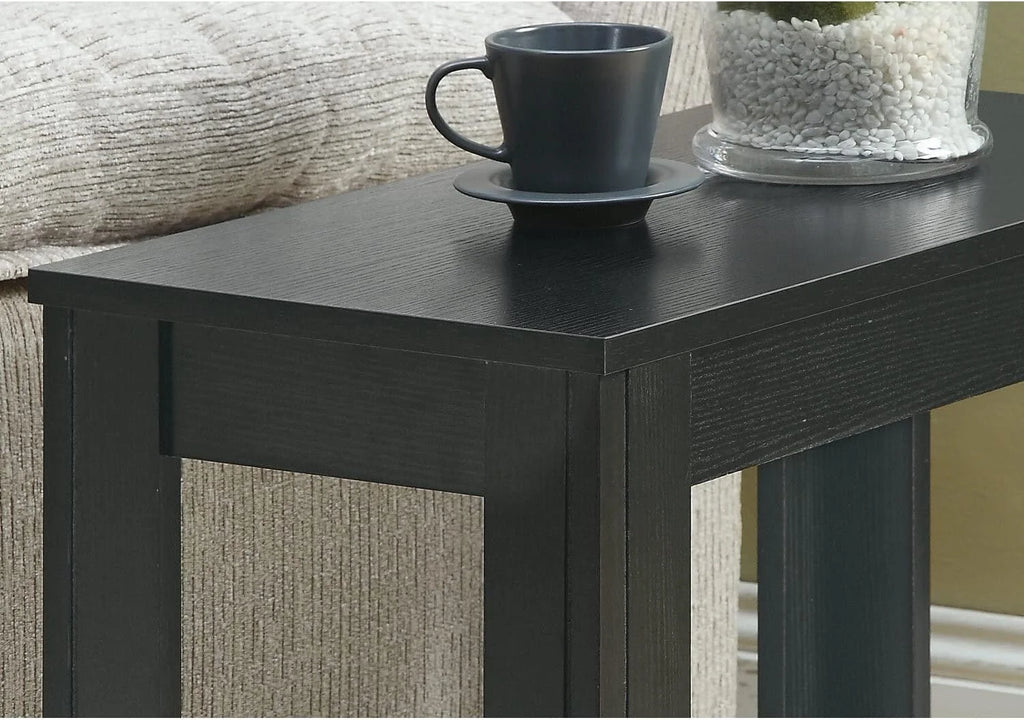 Black Laminate Accent Table V773