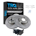 Front Brake Pad & Rotor Kit Ceramic C786736