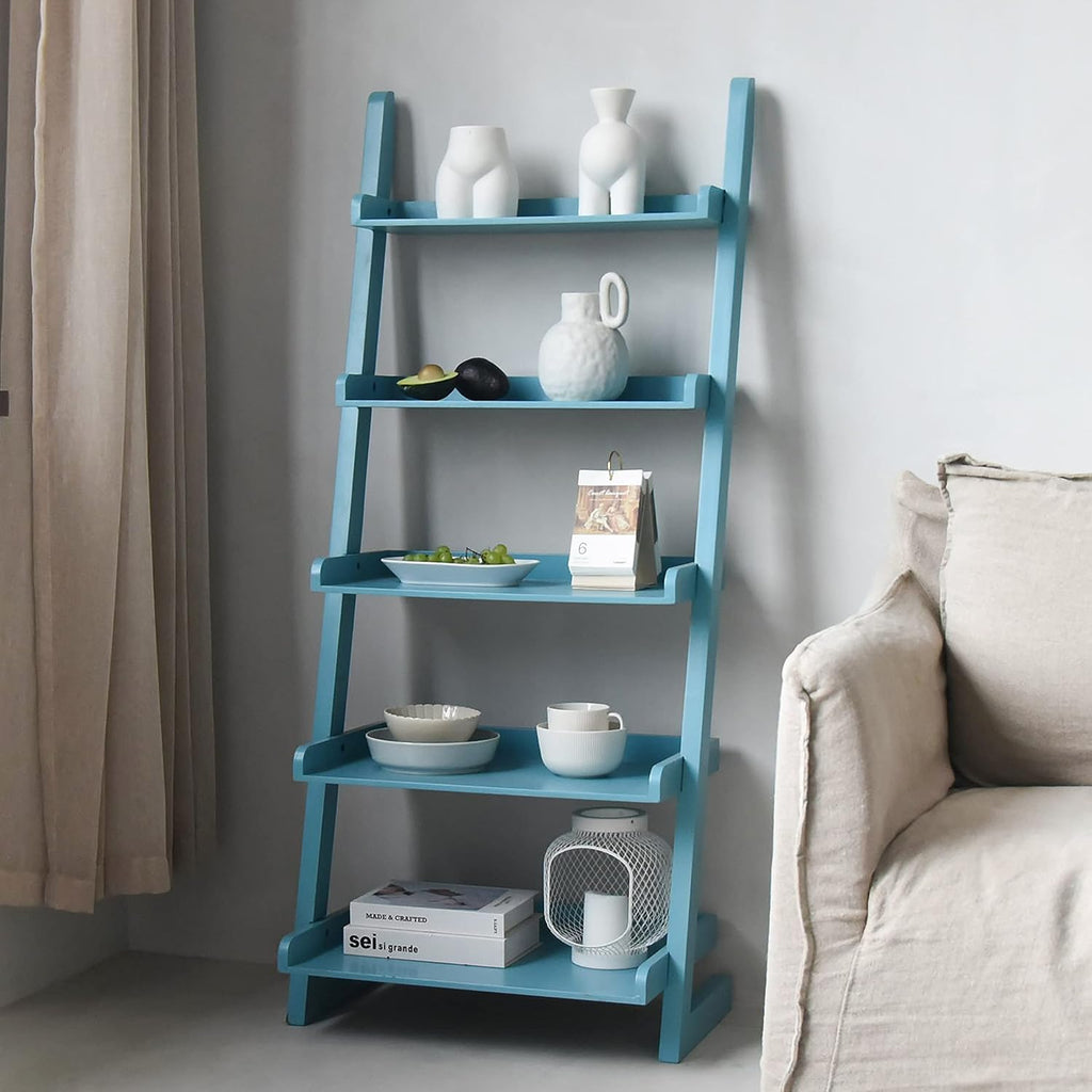 5-Tier Wooden Ladder Shelf Y6922