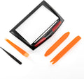 Replacement Touch Screen Display Compatible with Cadillac ATS CTS SRX XTS CUE CTS-V with Trim Removal Tool Kit Pack of 2 E4172