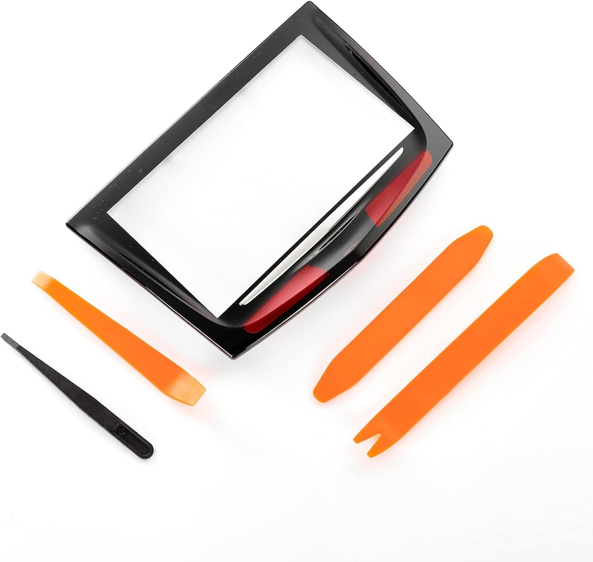 Replacement Touch Screen Display Compatible with Cadillac ATS CTS SRX XTS CUE CTS-V with Trim Removal Tool Kit Pack of 2 E4172