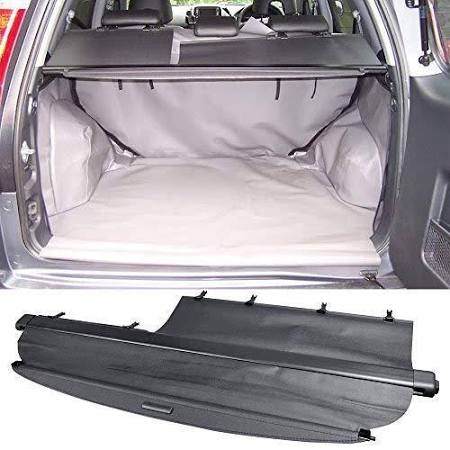 Black Retractable Rear Cargo Trunk Cover Y556479