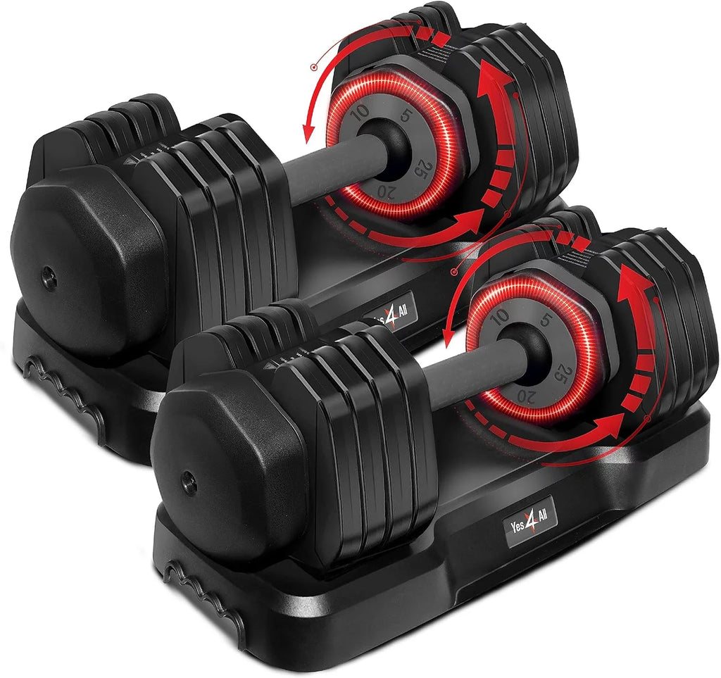Adjustable Dumbbells 25lb Pair A89000