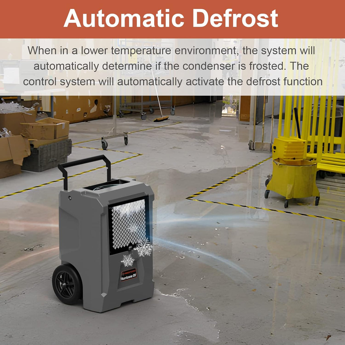 110 Pints Commercial Dehumidifier with Pump W3440