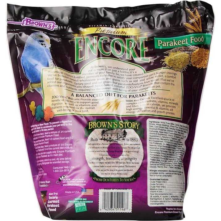 Parakeet Food S3221